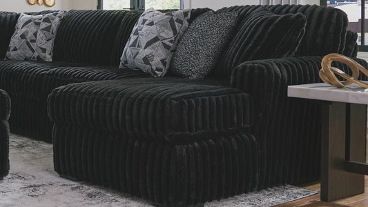 Midnight-Madness Oversized Chaise