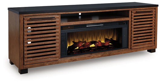 Kallari 84" TV Stand with Electric Fireplace