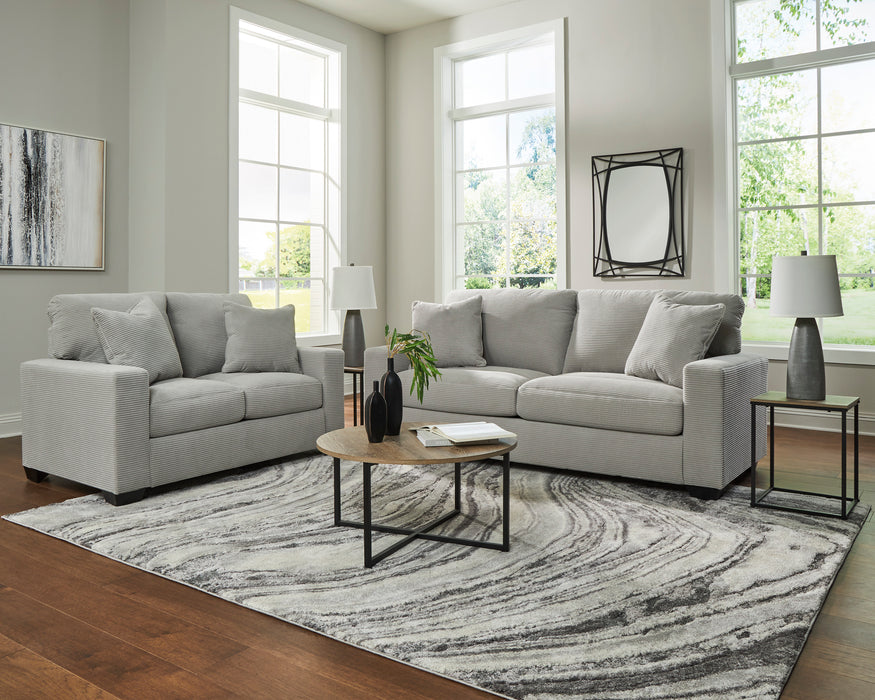 Gray Greenbriar Sofa & Loveseat