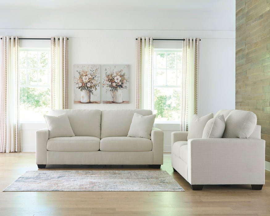 Cream Greenbriar Sofa & Loveseat
