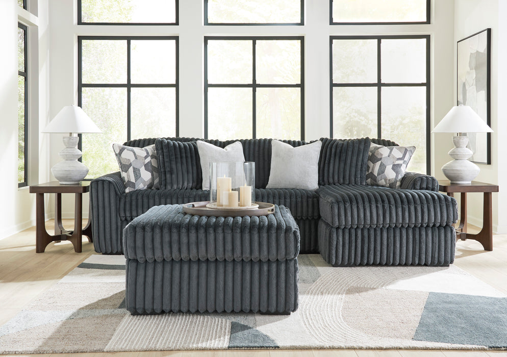 Midnight-Madness 2-Piece Sectional Sofa Chaise
