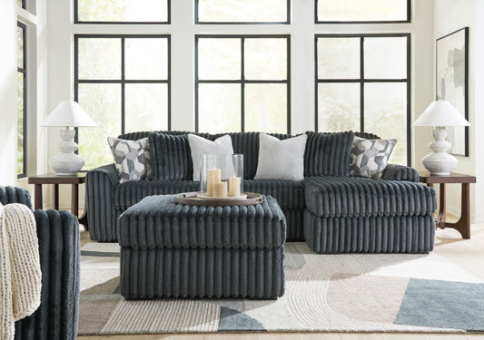 Midnight-Madness 2-Piece Sectional Sofa Chaise