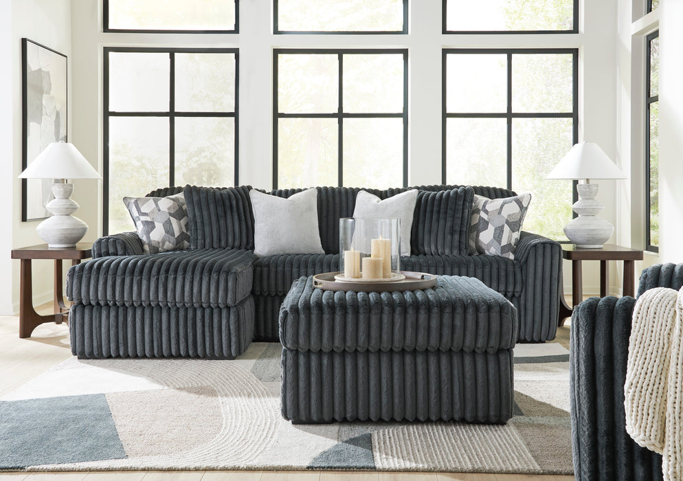Midnight-Madness 2-Piece Sectional Sofa Chaise