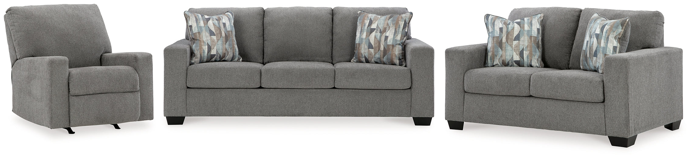 Deltona Sofa & Loveseat + FREE RECLINER!
