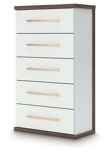 Kendanport Five Drawer Chest