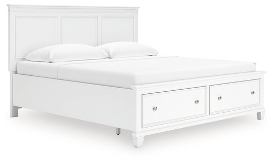 Fortman King Panel Storage Bed