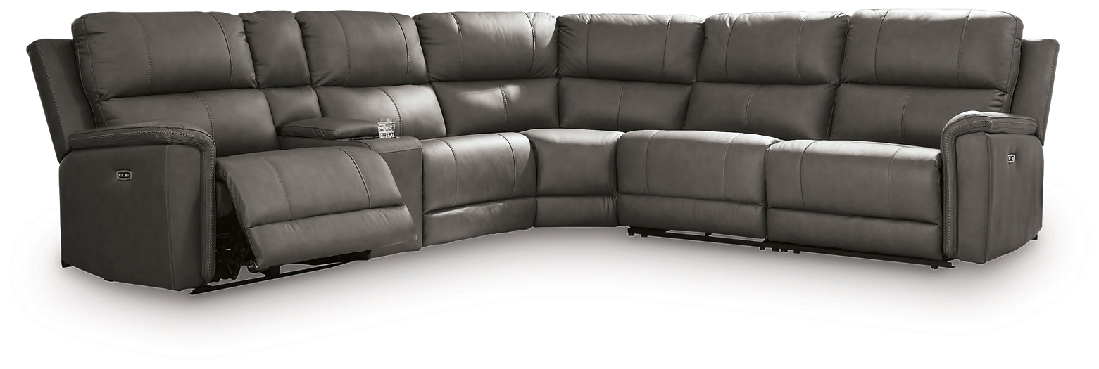 Bleckley 6-Piece Power Reclining Sectional