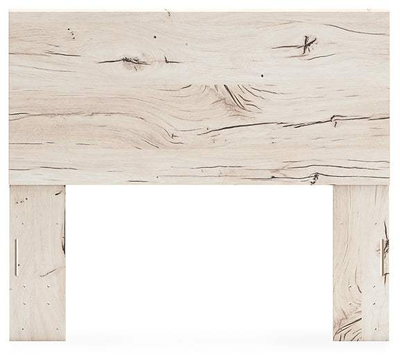 Lawroy Full Panel Headboard with Mirrored Dresser