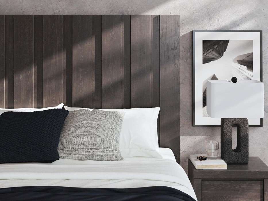 Fraluna King Panel Storage Bed, Dresser and Mirror