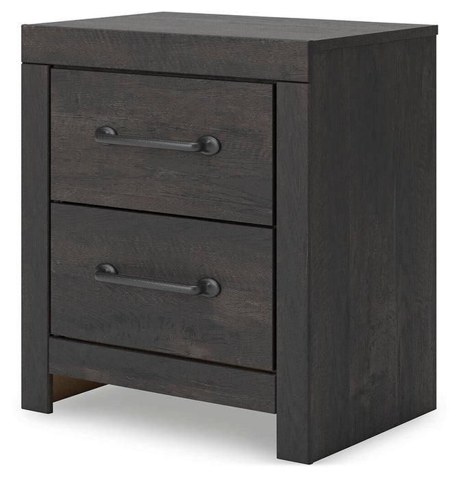 Hollivern Twin Panel Storage Bed, Dresser, Mirror and Nightstand