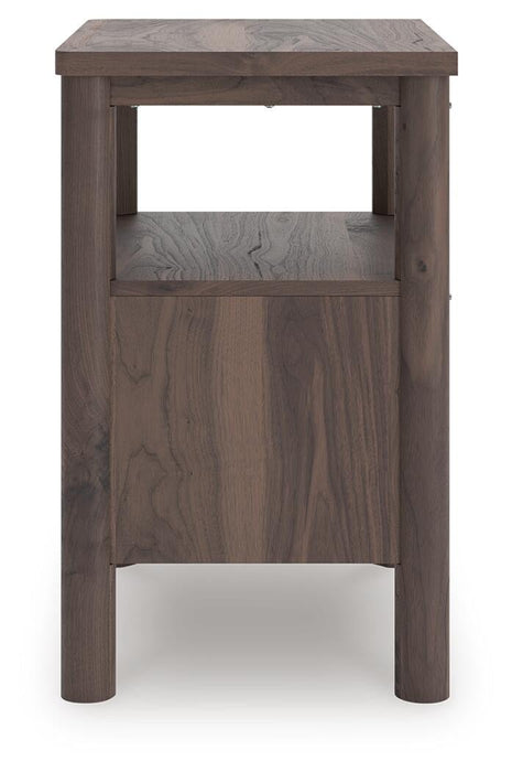 Pamytta King Panel Bed, Dresser, Mirror, Chest and Nightstand