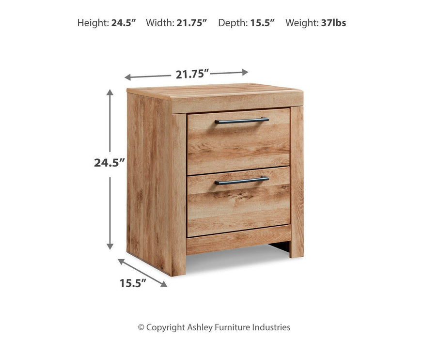 Hyanna King Panel Headboard, Dresser, Mirror and Nightstand