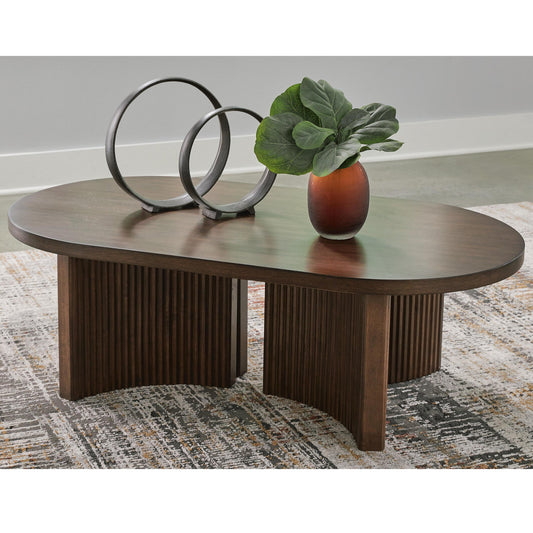 Korestone Oval Cocktail Table