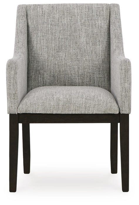 Burkhaus Dining UPH Arm Chair (2/CN)